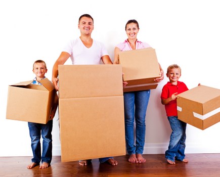Movers helping with a residential move in Maida Vale
