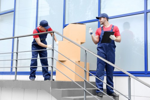 Office removals planning in Maida Vale with local streets and business access