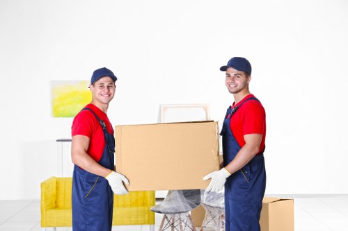 Professional house removalists in Maidavale loading furniture for a home move