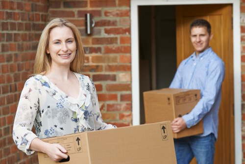 Business and residential moving assistance with a van in Maidavale