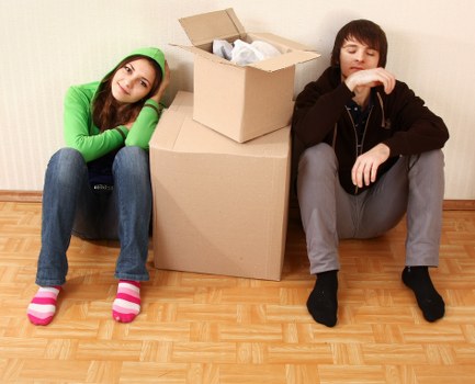Local Maidavale moving van loading household items efficiently