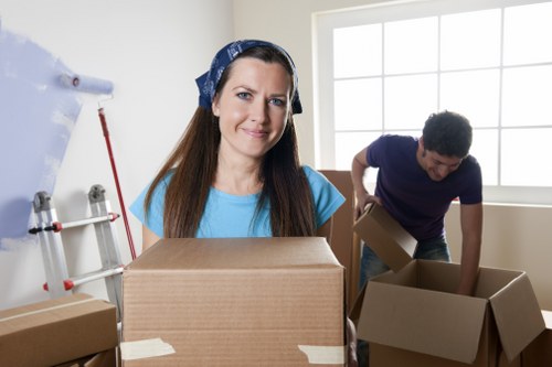 Eco-friendly moving team supporting recycling and reuse in Maida Vale