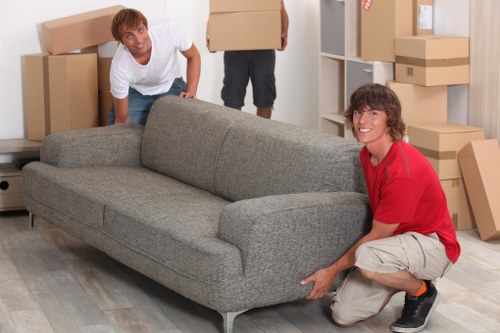Local removals crew handling a fast move in Maidavale