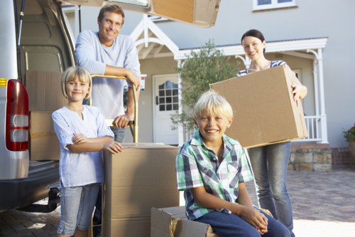 Business relocation team organising a move near Maida Vale