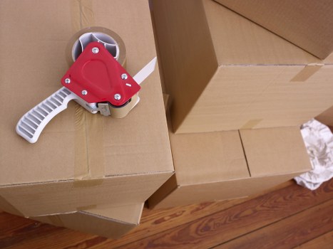 Packing and furniture protection for a home relocation